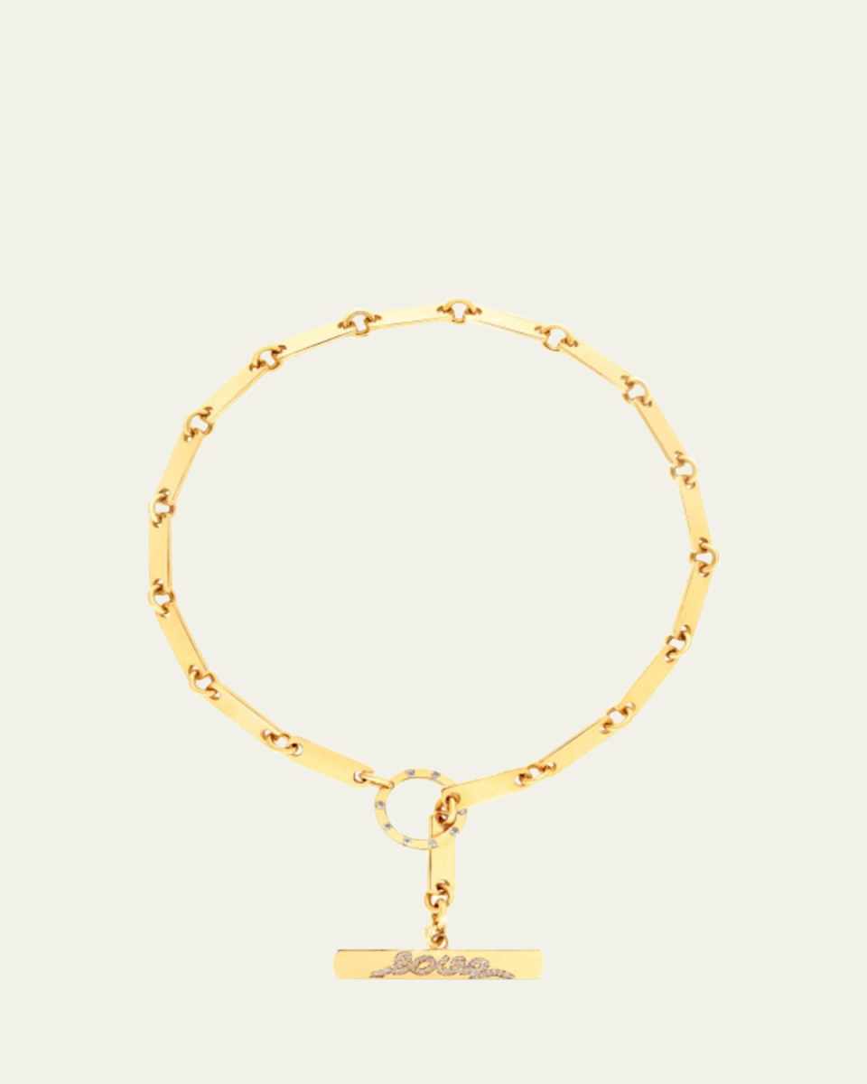 Love Charm Toggle Necklace
